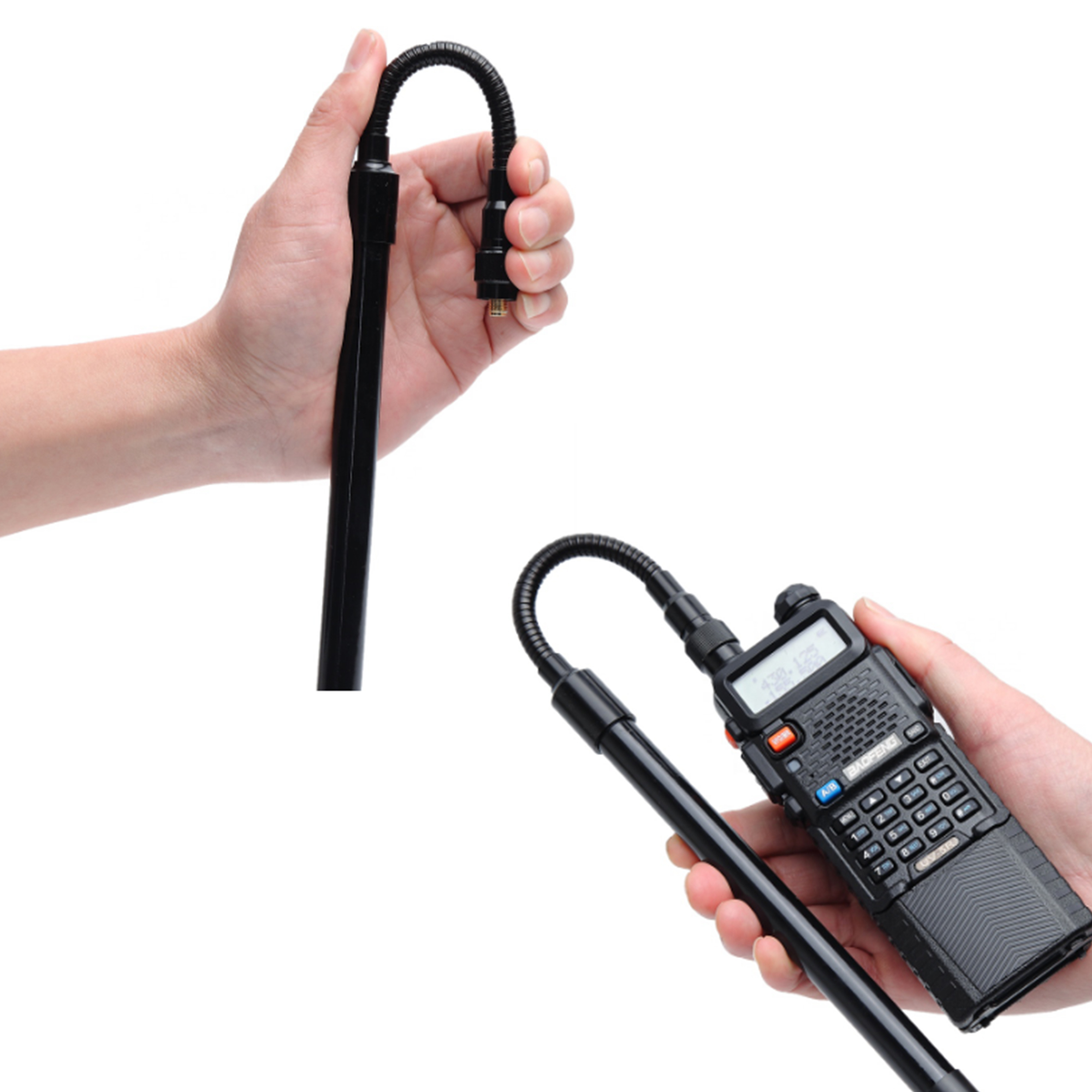 1.5G 7dbi Omnidirectional fiberglass gooseneck antenna